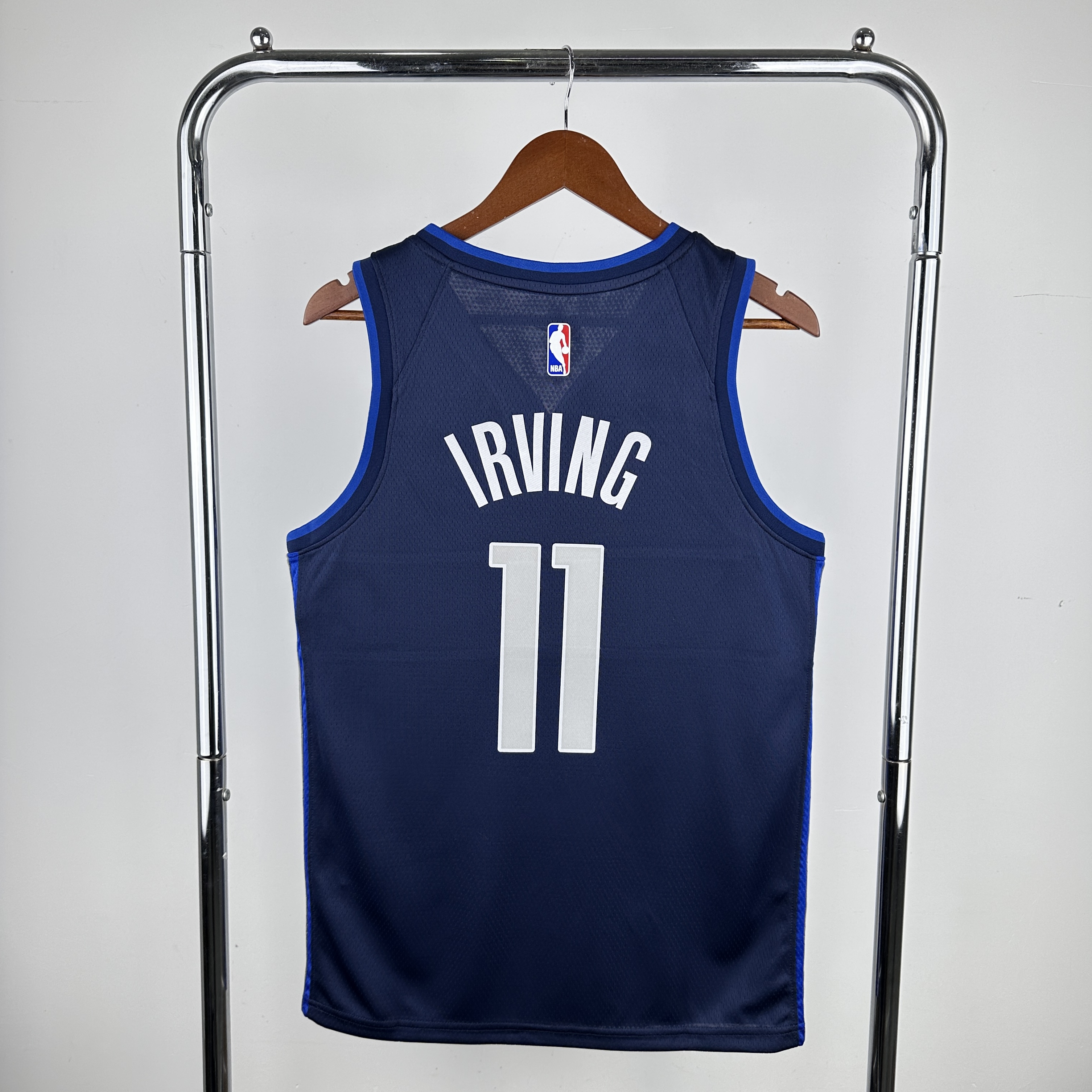 Men Dallas Mavericks #11 Irving Blue Nike 2024 NBA Jerseys->dallas mavericks->NBA Jersey